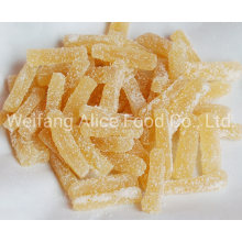 China Origin Natural Ginger Taste Ginger Sticks Dried Crystallized Ginger